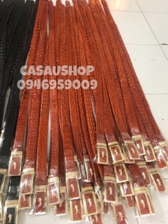 Thắt Lưng Da Cá Sấu Thật 100%
