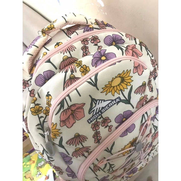 Balo hoa cao cấp nội địa Mỹ cho bé, kích thước 46cm x 32cm x 14cm