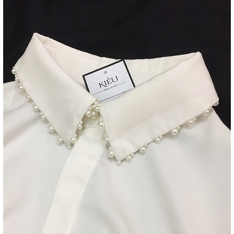Áo Sơ Mi Trắng Nữ 💖10 kiểu💖 Áo trắng nữ công sở dài tay | BigBuy360 - bigbuy360.vn