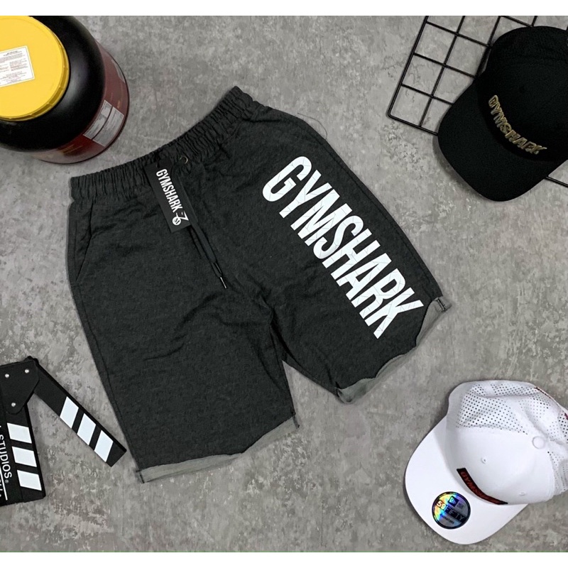 [ SIÊU SALE ] quần short gym nam GYMSHARK nỉ da cá cao cấp.