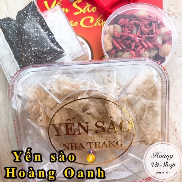 yến sào chân 100g làm sạch | giá nhà vườn