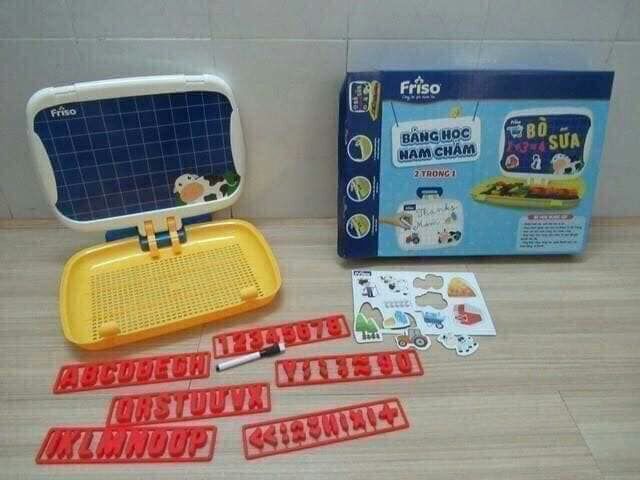 Bảng học nam châm chữ ,số Friso