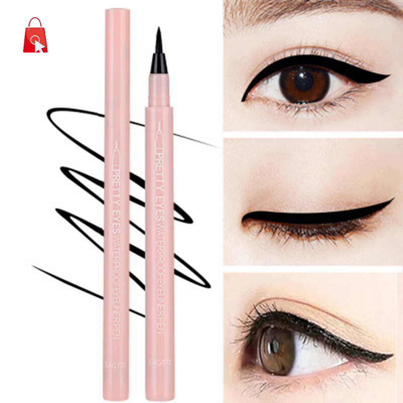 [Hàng mới về] Bút Kẻ Mắt Đầu Mảnh Mượt Mà Chống Nước Chống Mồ Hôi Không Nhòe Jp1