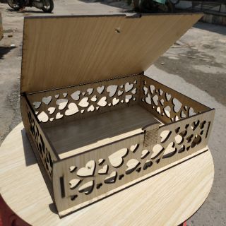 Hộp Quà Tặng Khắc Trái Tim