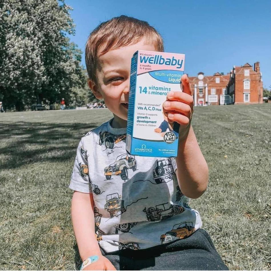 Vitamin tổng hợp Wellbaby Multi-vitamin cho bé từ 6 tháng đến 4 tuổi chính hãng Anh