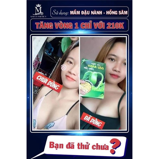 Mầm đậu nành hồng sâm tăng vòng 1, đẹp da | BigBuy360 - bigbuy360.vn