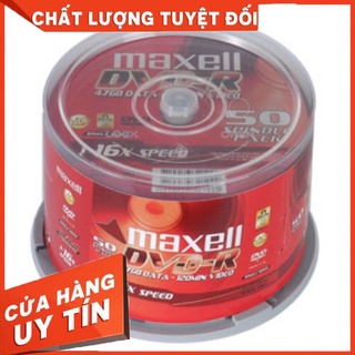 Đĩa trắng DVD maxell hộp 50c full box