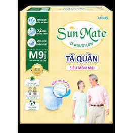 Tã Quần Người Lớn Sunmate Mềm Mại M9/ L8