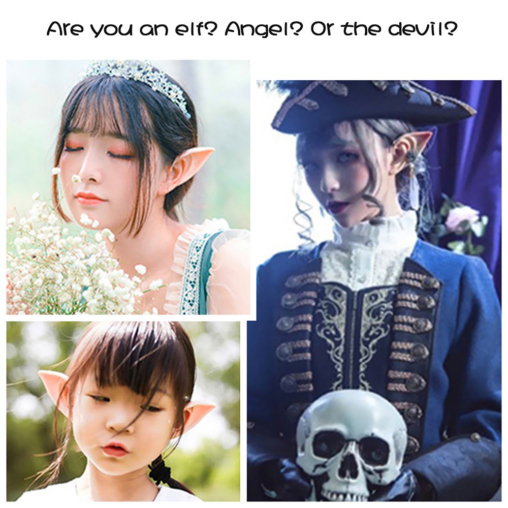 1 Cặp Tai Yêu Tinh Dùng Hóa Trang Lễ Hội Halloween