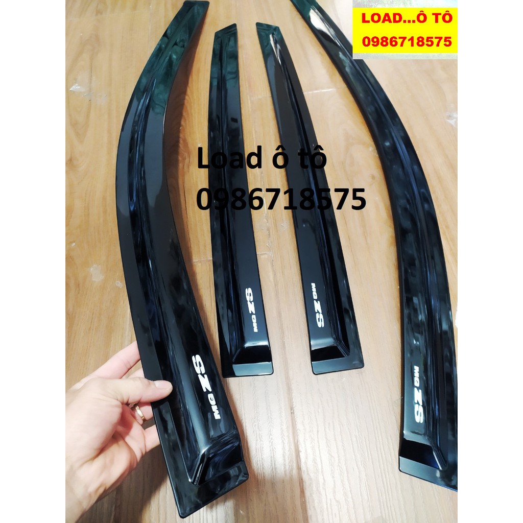 Vè Che Mưa, Viền Che Mưa Xe MG ZS, MG HS 2023-2020 Nhựa ABS Đen Bóng Cao Cấp