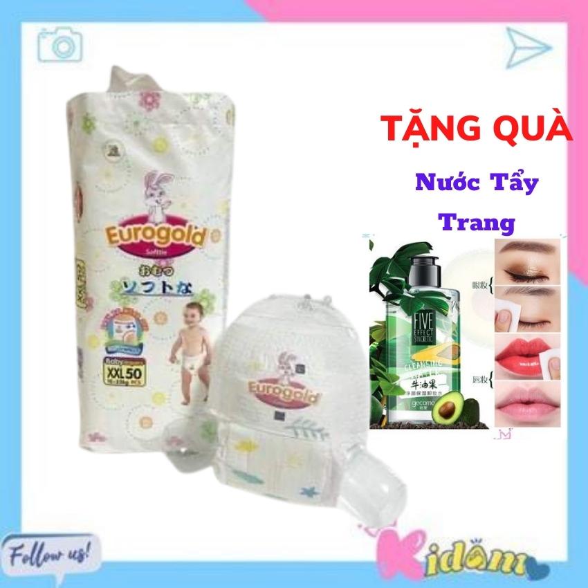 Bỉm tã Eurosoft(eurogold) quần 100 miếng sz M. L . Xl. XXl .XXXL