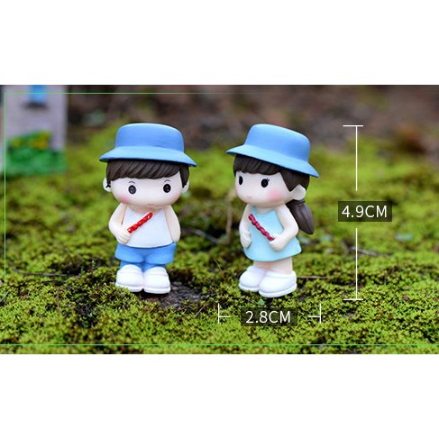 Tượng chibi trang trí mô hình, tiểu cảnh