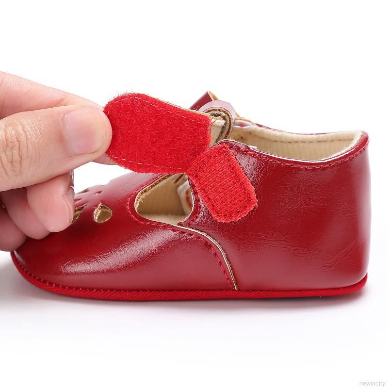 Đôi giày da PU phong cách công chúa cho bé gái