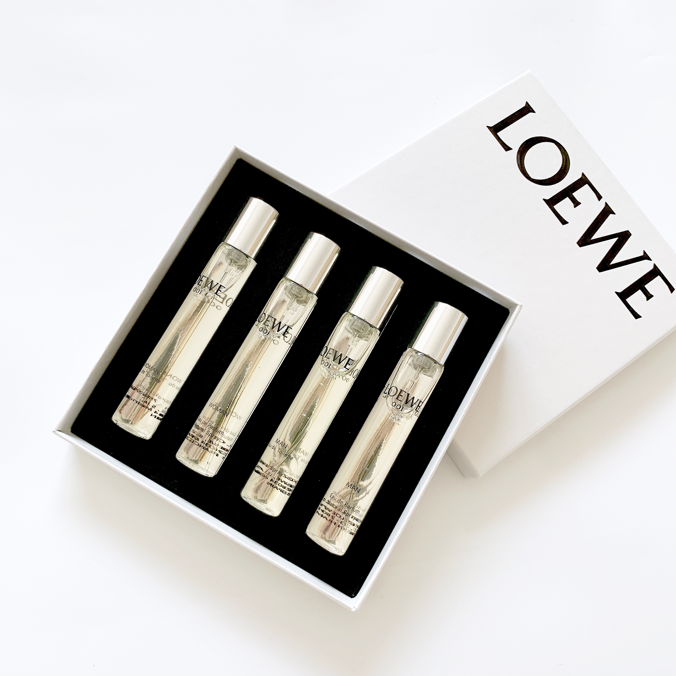 xiaoxiao★★  (4 TRONG 1) Quà tặng ngày lễ tình nhân ~ Nước hoa Loewe 001 15ML * 4 dành cho nam và nữ | BigBuy360 - bigbuy360.vn