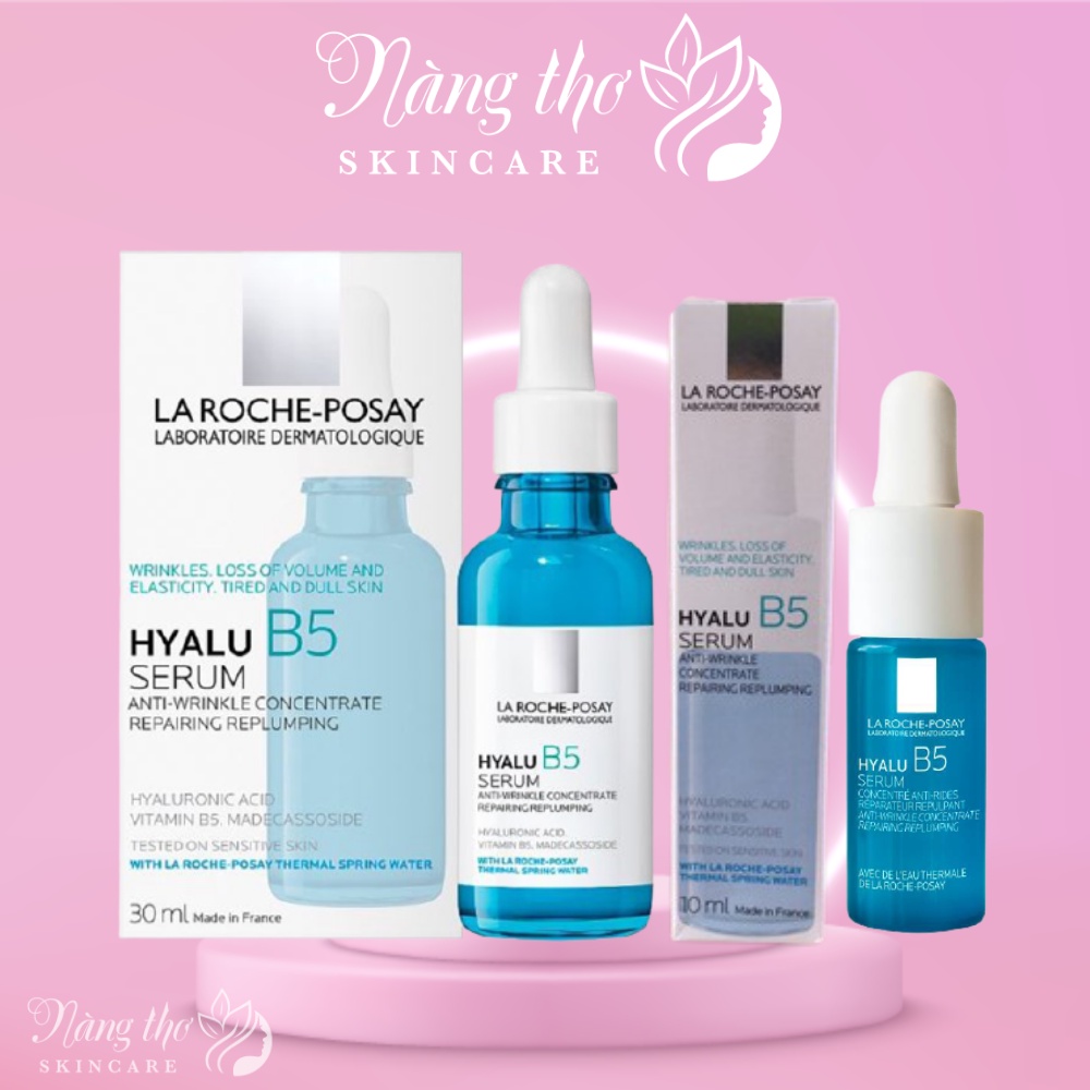 Serum La roche Posay B5 hyalu phục hồi, dưỡng ẩm 30ml, 10ml ( b5 laroche posay)