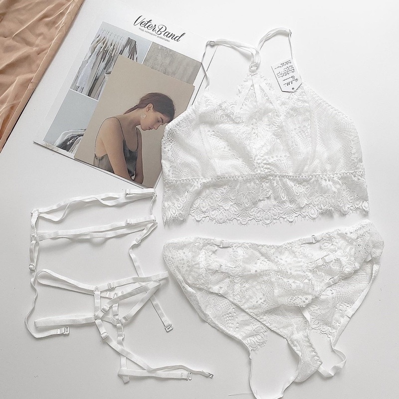 Set bralette nữ không gọng không mút Celine Set S949 Bralettehousevn | BigBuy360 - bigbuy360.vn