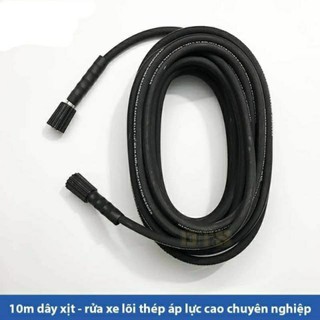 Dây rửa xe lõi thép 10m chịu áp lực cao
