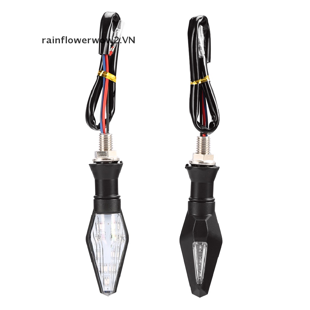 1 Đèn Xi Nhan 14 Bóng LED Màu Hổ Phách Dành Cho Xe Mô Tô