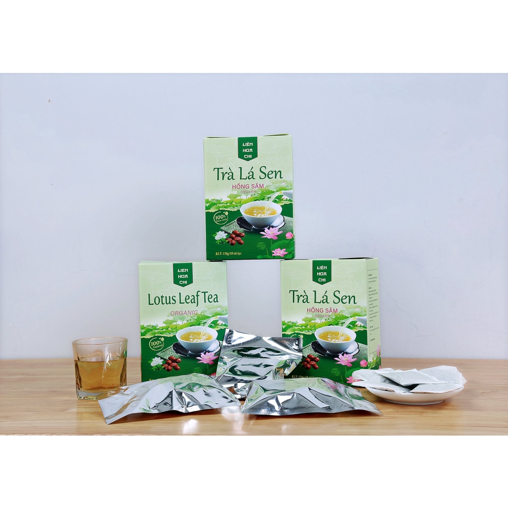 Trà lá sen túi lọc AN THẦN- GIẢM CÂN- GIẢI ĐỘC- GIẢM MỠ MÁU - ỔN ĐỊNH HUYẾT ÁP HỘP 30 TÚI | BigBuy360 - bigbuy360.vn
