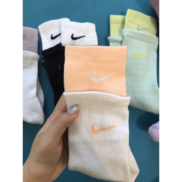 [Combo 3] Tất double swoosh siêu êm và dày dặn thể thao ngoài trời