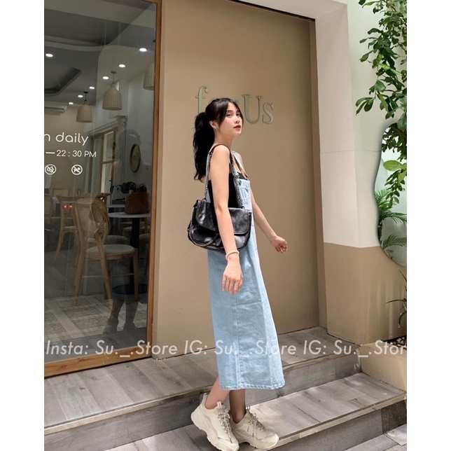YẾM JEANS DÁNG DÀI 502 thiết kế chất denim cao cấp dễ mix & match form chuẩn style ullzang hàn quốc