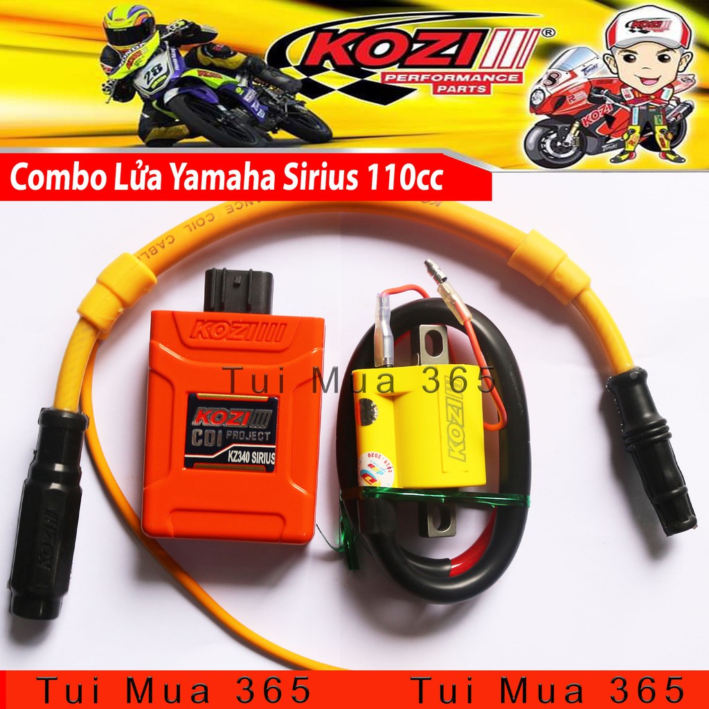 Bộ Lửa Độ Kozi cho Yamaha Sirius 110cc