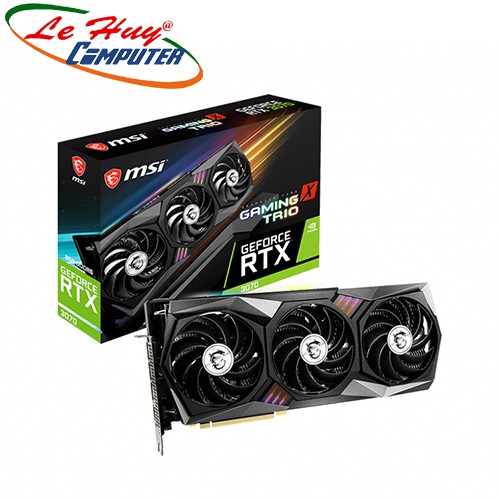 Card màn hình - VGA MSI RTX 3070 GAMING X TRIO 8G