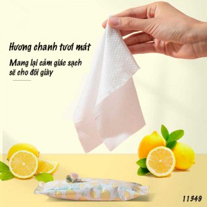 Khăn ướt lau giày chuyên dụng 11349