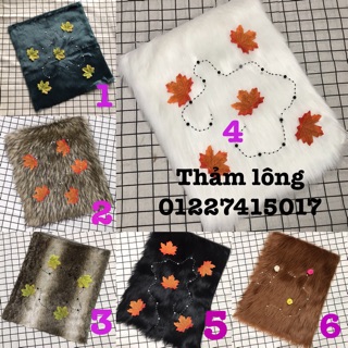 Xả 100k Combo thảm lông chụp ảnh mini