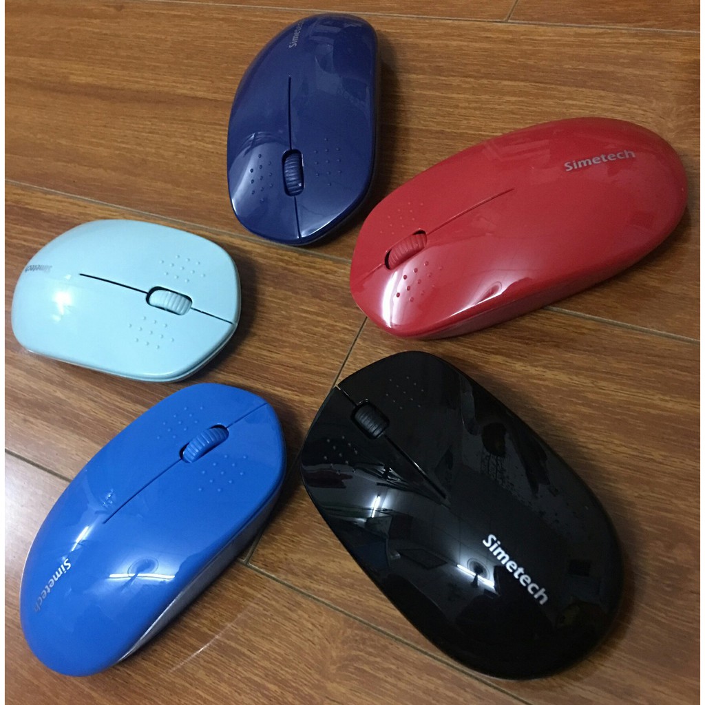 Chuột máy tính hiệu Simetech không dây S890 - siêu mỏng - phím Silent | BigBuy360 - bigbuy360.vn
