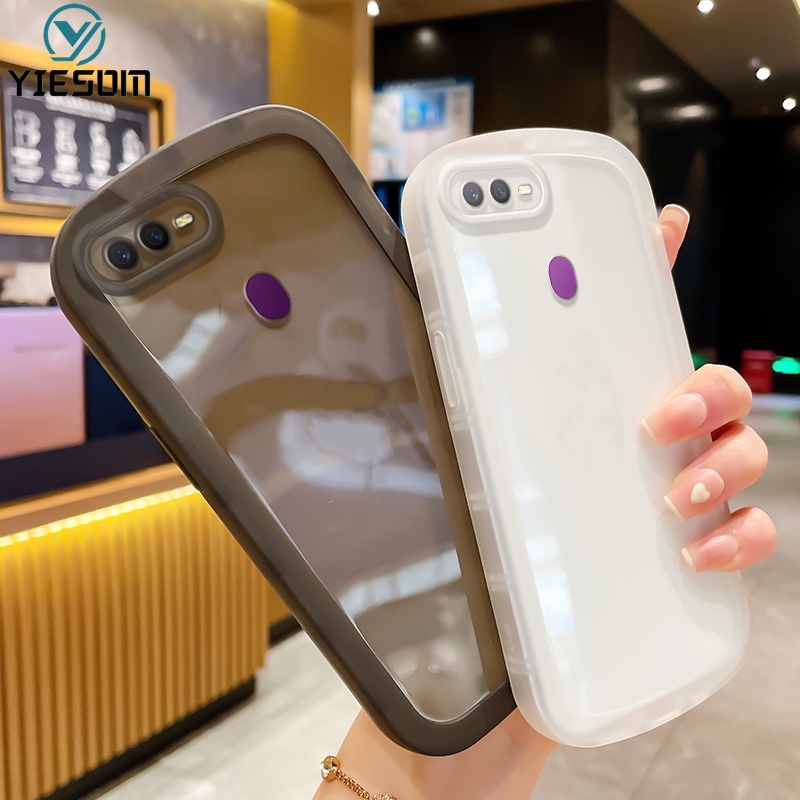 Ốp Điện Thoại Silicone Mềm Trong Suốt Chống Sốc Cho OPPO A7 A5S A12 A11K A3S A83 A1K A71 A39 A37
