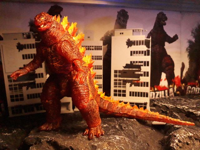 Mô hình đồ chơi khủng long burning Godzilla NECA 2019. .