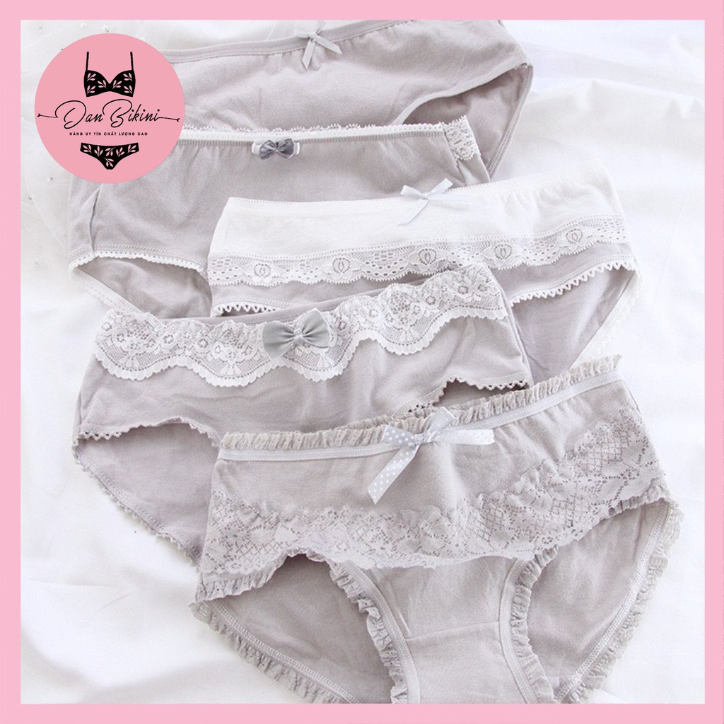 Quần Lót Nữ Rẻ Đẹp ❤️FREESHIP❤️ Quần Lót Nữ Cotton tông xám kháng khuẩn ❤️ Quần Lót nữ tính gợi cảm tôn dáng mã XAM5 | BigBuy360 - bigbuy360.vn