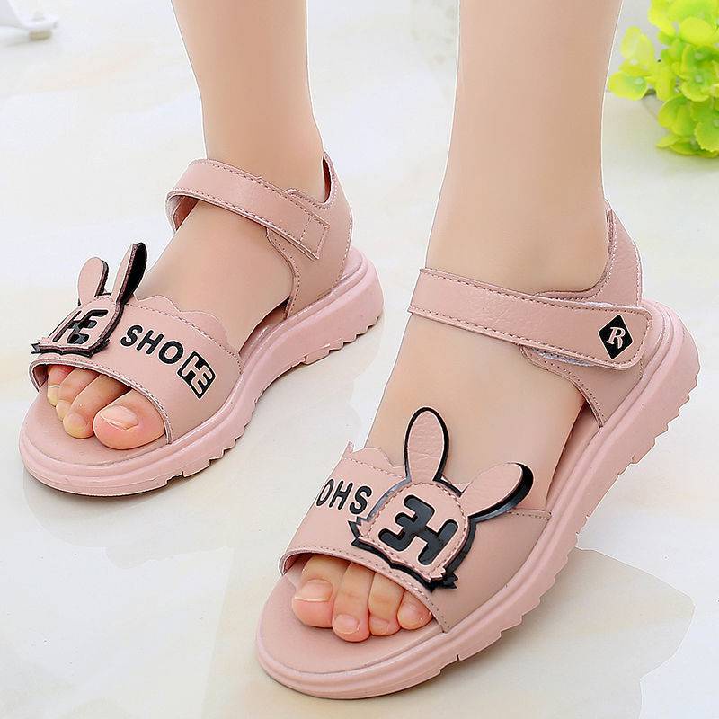 Sandal bé gái đi học đi chơi đều đẹp da mềm êm chân phong cách thời trang cá tính [SDG18]