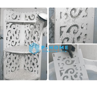 Kệ góc 3 tầng mắt lưới P-HOME