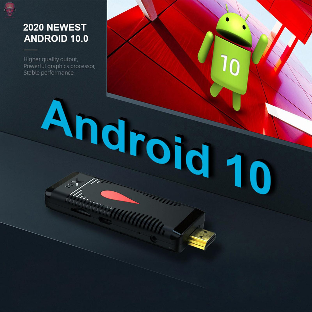 Tv Box Au X96 S400 Tv Android 10.0 Allwinner H313 Lõi Tứ 1gb 8gb Tv Dongle 4k 60fps H.265 2.4g / 5g