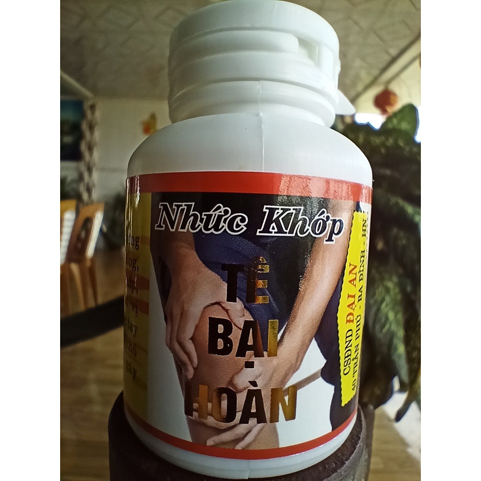 Nhức Khớp Tê Bại Hoàn Giảm đau nhức xương khớp hiệu quả Lọ 40 viên Hoàn