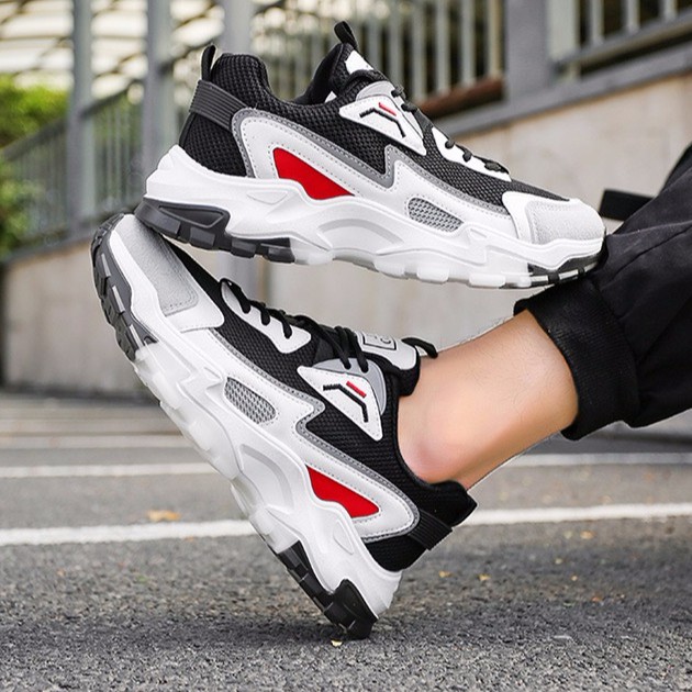 GIÀY SNEAKER NAM ĐẾ CAO 3 CM TĂNG CHIỀU CAO KIỂU DÁNG THỂ THAO MẠNH MẼ G 88 | BigBuy360 - bigbuy360.vn