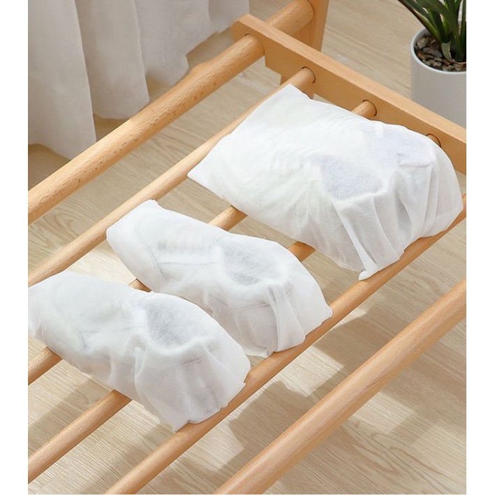 Túi đựng quần áo, giày dép dây rút vải không dệt