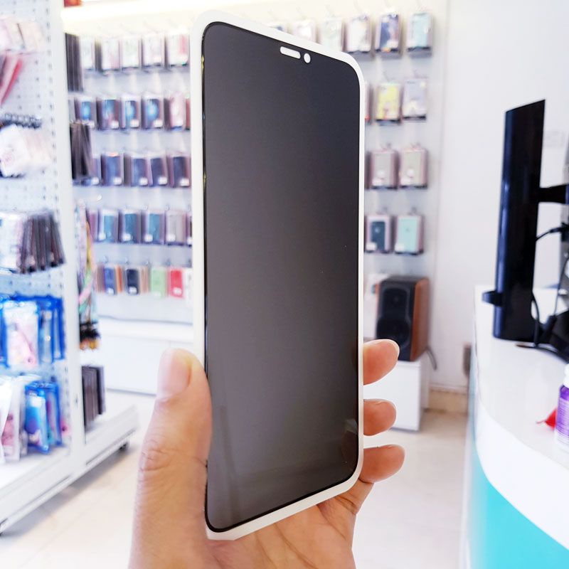 Kính Cường Lực Chống Nhìn Trộm Dành Cho IP 12 12MINI 12PRO 12PROMAX - Full Màn Hình - Loại Tốt