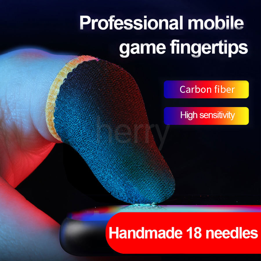2 cái Màn hình cảm ứng chống thấm mồ hôi Găng tay chơi game ngón tay cót PUBG COD Call Of Duty Legend Mobile Legend Survival State Cốt ngón tay chơi game không trượt