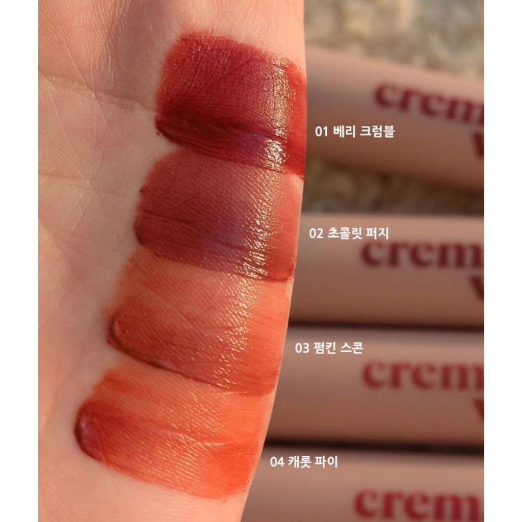 [HOT NEW 2021] Son Kem Lì, Mịn Mượt Như Nhung Etude Crema Velvet Tint | WebRaoVat - webraovat.net.vn