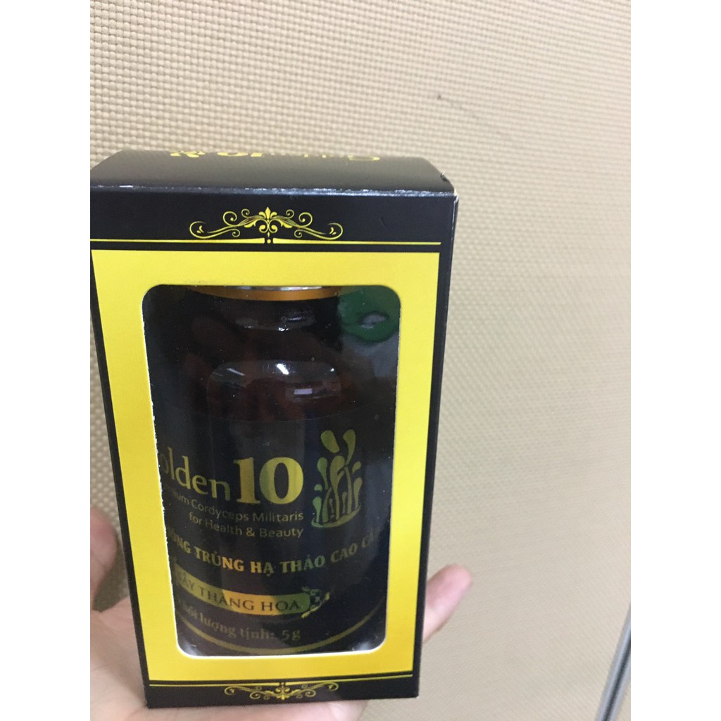 ĐÔNG TRÙNG HẠ THẢO SẤY THĂNG HOA - GOLDEN 10 | BigBuy360 - bigbuy360.vn