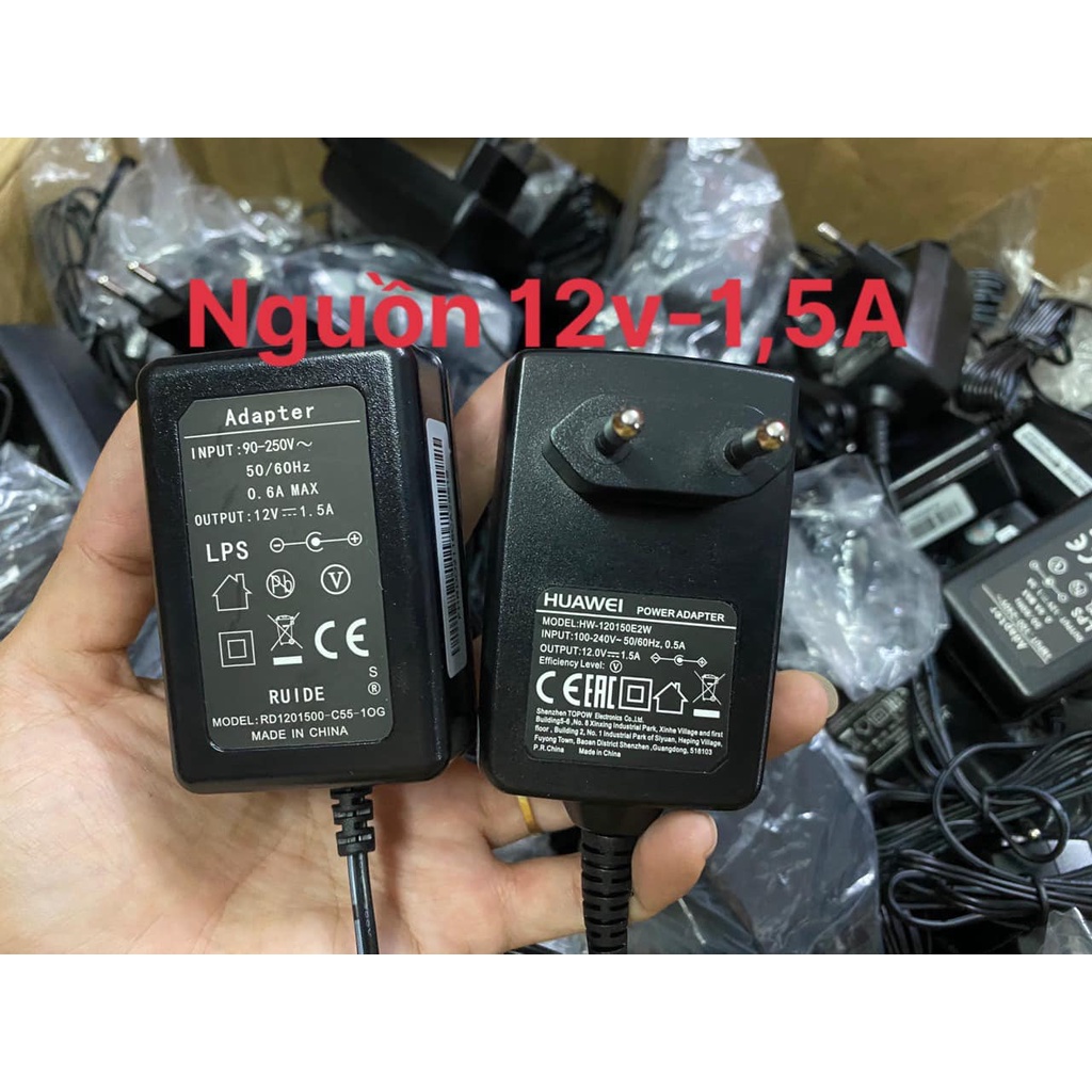 Adater 12V 0.5A-12V1A- 12V1.5A- 12V2A nguồn 12V đủ dòng và bền bỉ