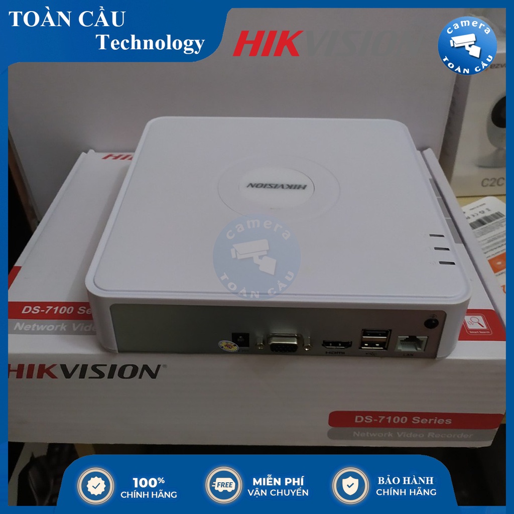 Đầu Ghi 8 Kênh Turbo HD 3.0 Hikvision DS 7108HGHI F1/N