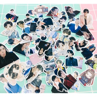 20-50 Sticker tiêu chiến , Sticker vương nhất bát bóc dán