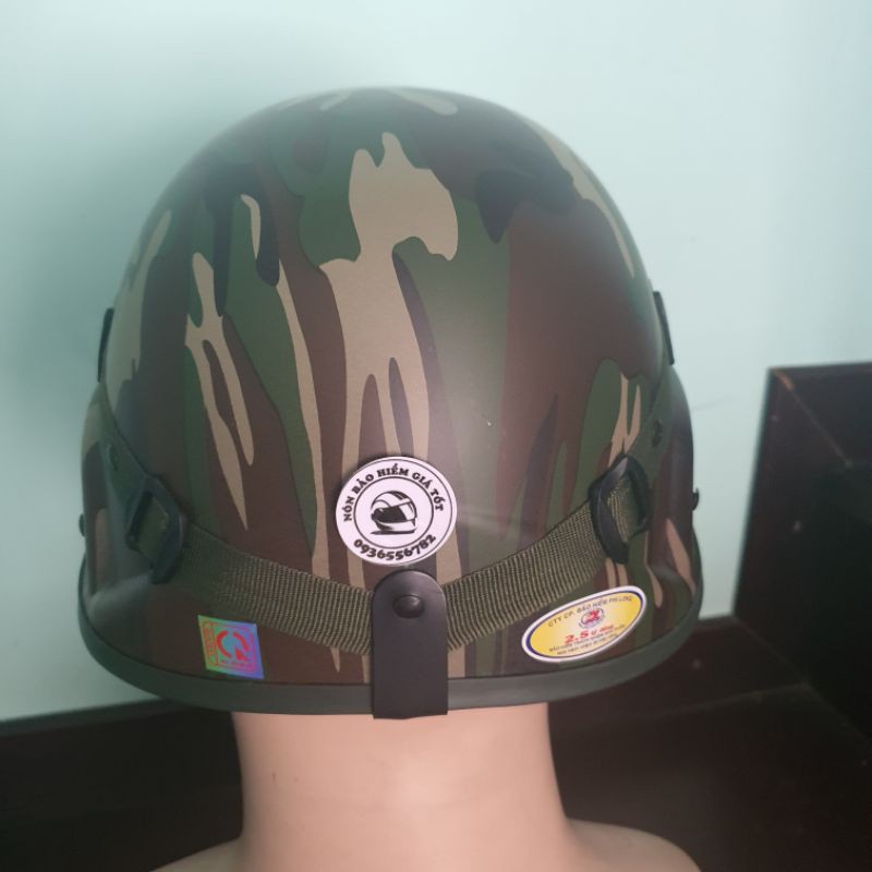 Nón bảo hiểm lính Đức Camo