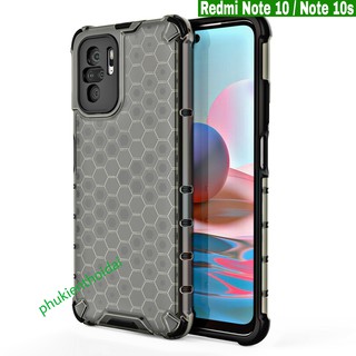 Ốp lưng Redmi Note 10 / Note 10s / Note 11 / Note 11s 4G / Note 12 chống sốc vân tổ Ong siêu bền kiểu dáng AUG
