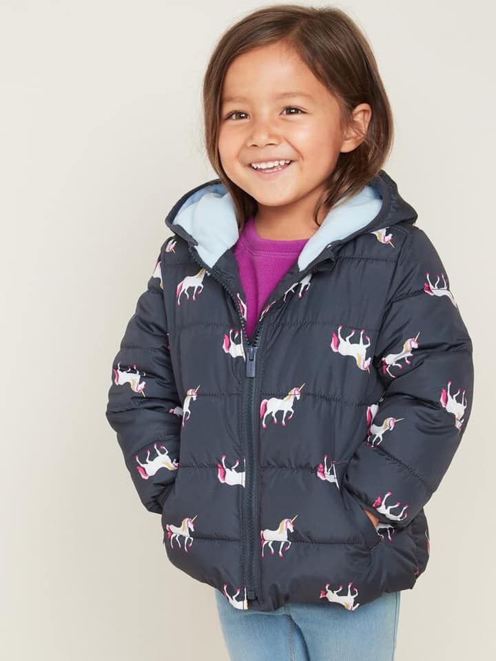 áo phao old navy ngựa unicorn