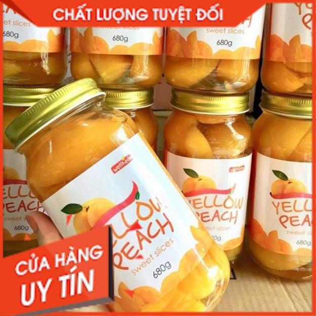 Tổng Buôn Siêu rẻ > ĐÀO NGÂM HÀN QUỐC 680G ĐÀO VÀNG NONGWOO